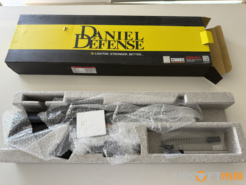GHK DDM4 V7 V3 GBBR /CO2 - Used airsoft equipment