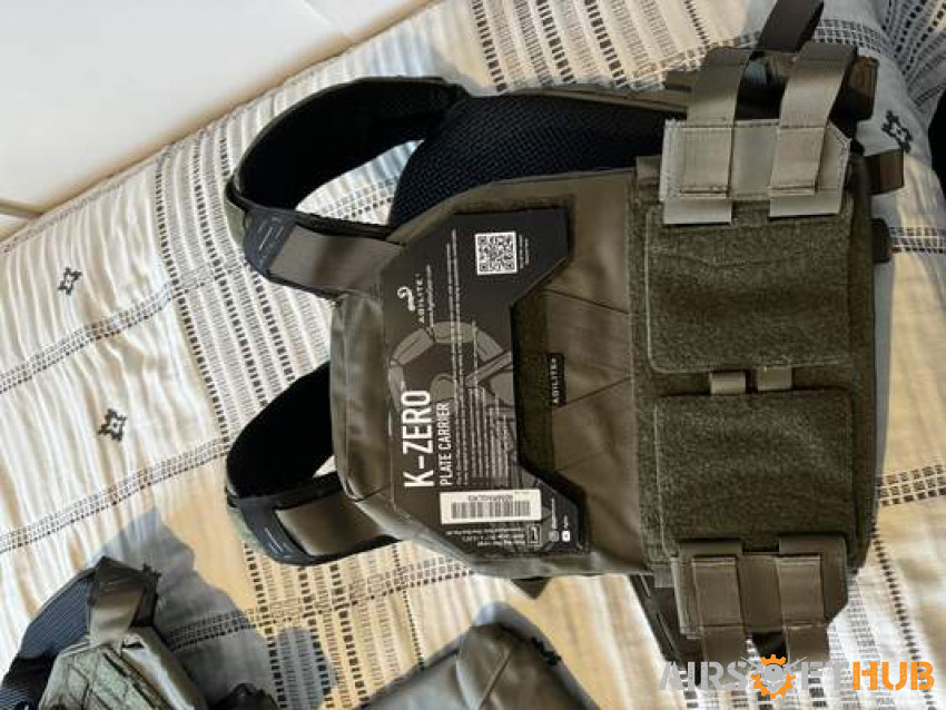 K-ZERO™ PLATE CARRIER - Used airsoft equipment