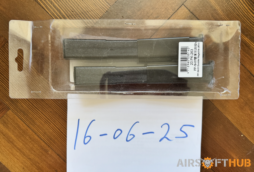 LCT PP-19-01 Double Mag - Used airsoft equipment