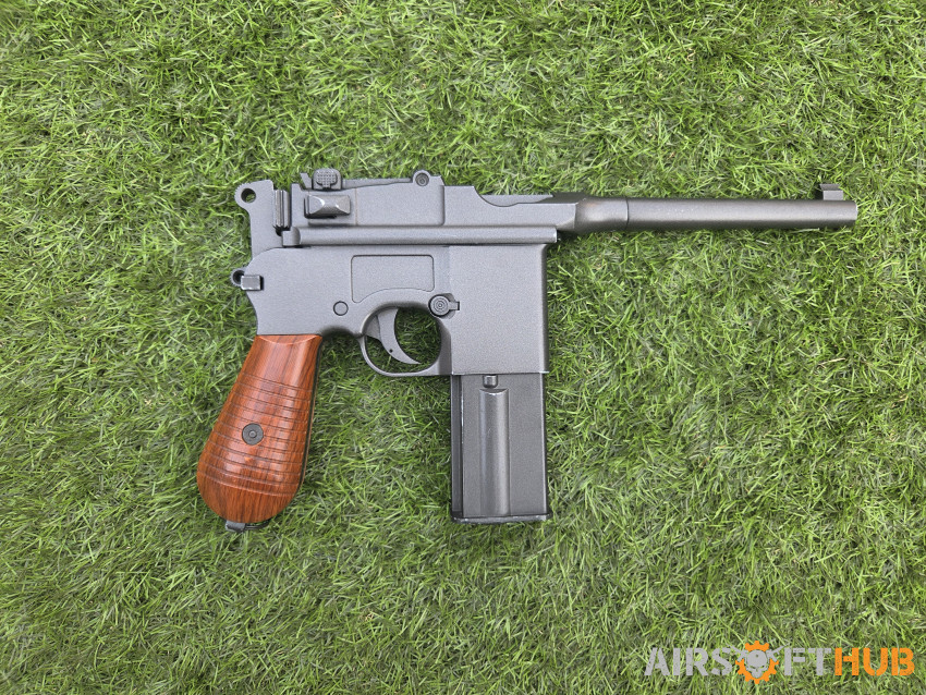 KWC Mauser C96 Broomhandle - Used airsoft equipment