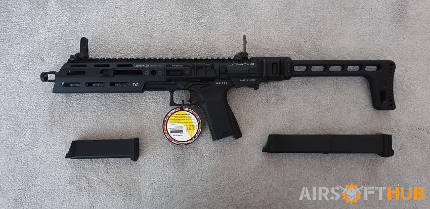 G&G ARMAMENT SMC-9 GBB SMG - Used airsoft equipment