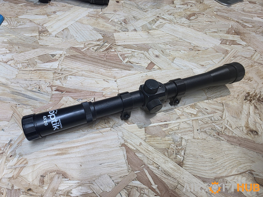 Richter Optik 4X20 Scope - Used airsoft equipment