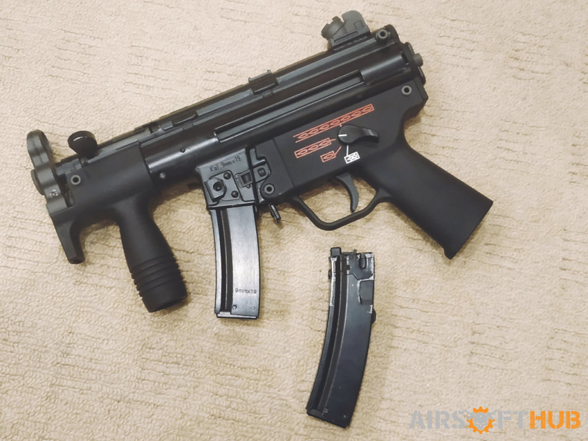 WE APPACHE MP5K - Used airsoft equipment