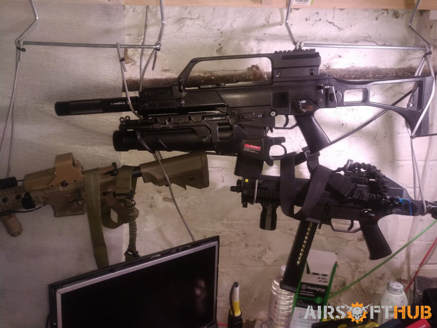 SCAR L Launcher. - ARES EGLM - Used airsoft equipment