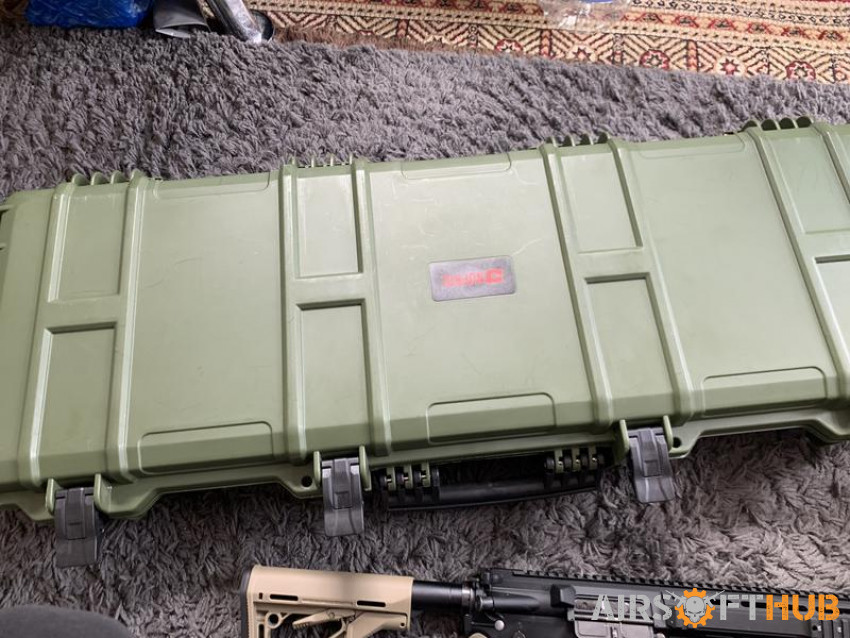 Nuprol case and accessories - Used airsoft equipment