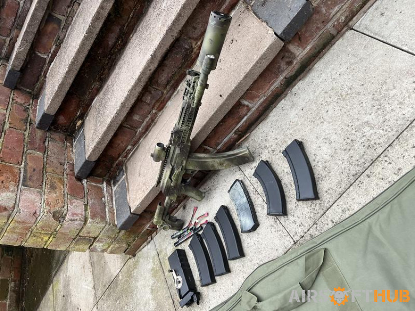 Upgraded ak105 zenit - Used airsoft equipment