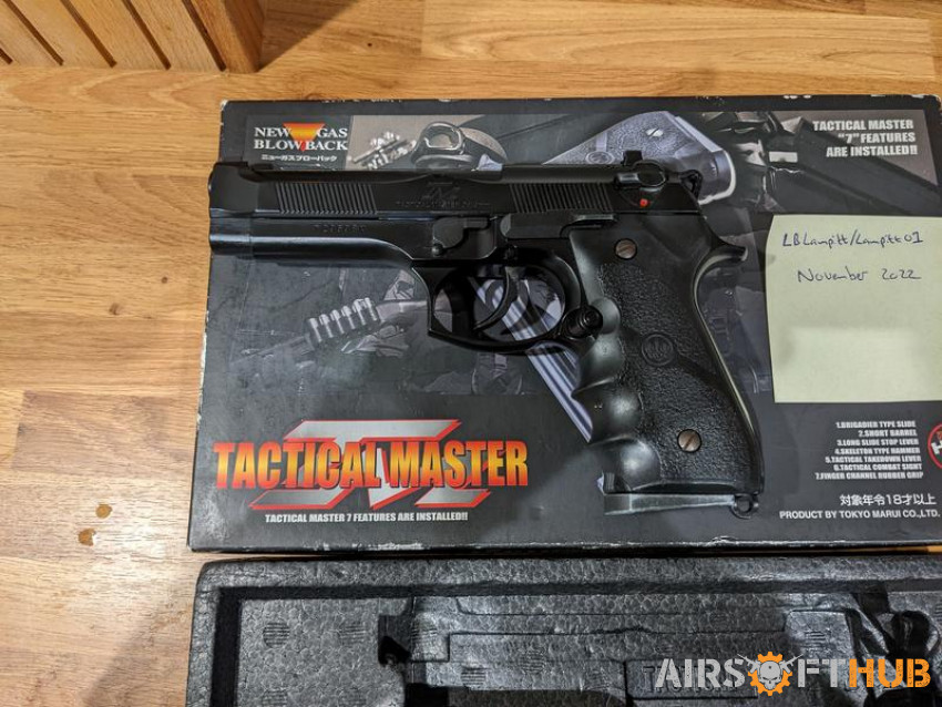 Tokyo marui tactical master m9 - Used airsoft equipment