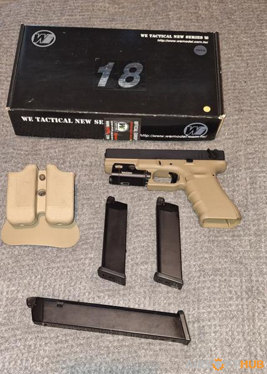 WE G18 Gen 4. Never used. - Used airsoft equipment