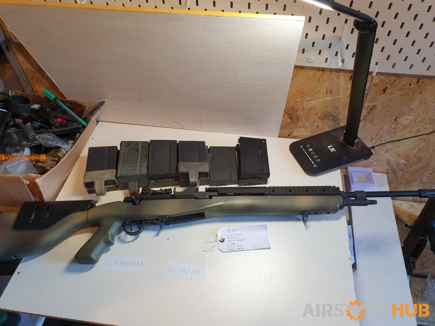 TM M14 ,custom fitted body kit - Used airsoft equipment