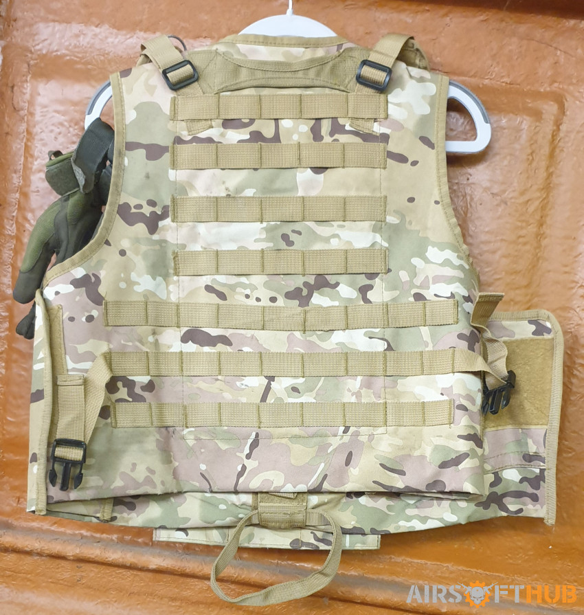 The Tan Gear Set - Used airsoft equipment