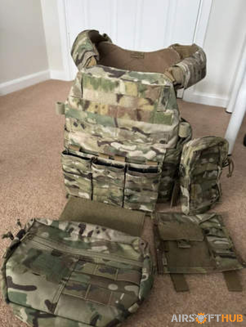 DCS Warrior Plate Carrier - Used airsoft equipment