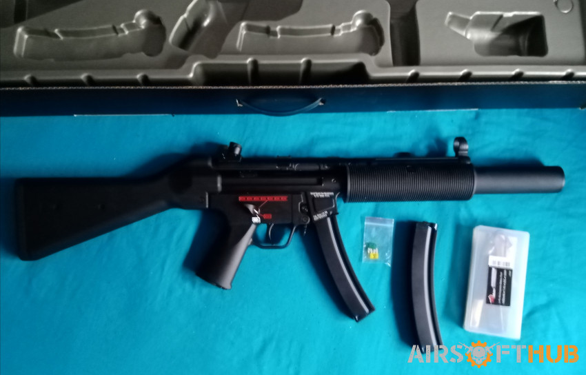 Ics Mp5 solid stock - Used airsoft equipment