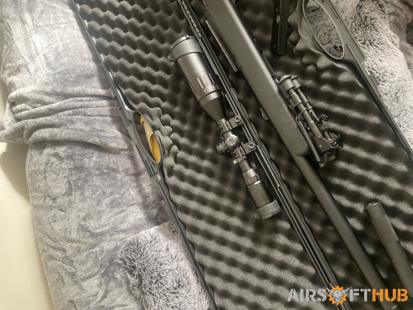 Tokyo Marui VSR 10 upgraded - Used airsoft equipment