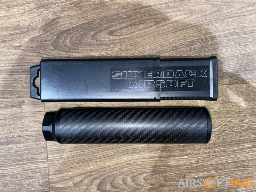 Silveraback suppressor - Used airsoft equipment