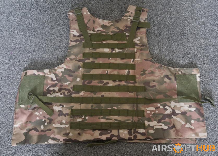Tactical Molle vest - Used airsoft equipment