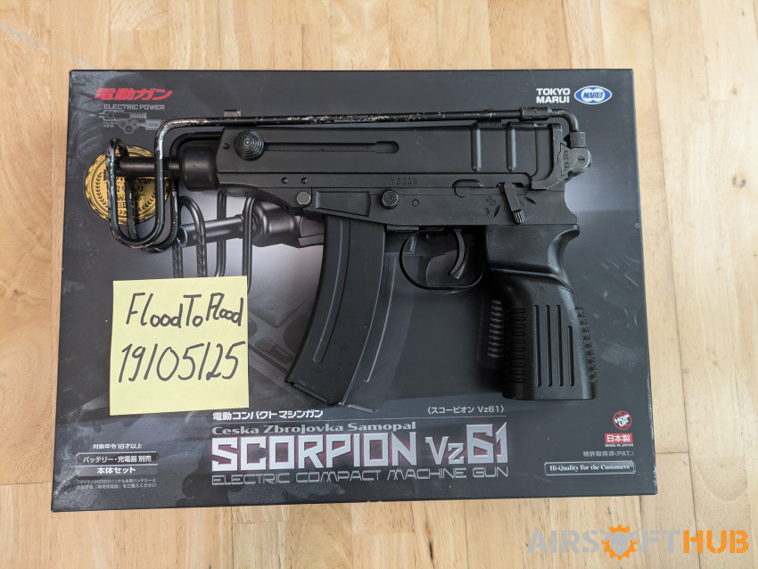 Tokyo Marui Scorpion Vz61 AEP - Used airsoft equipment