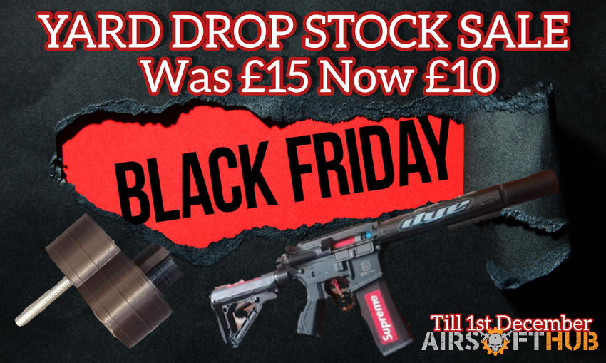 M4 drop stock - Used airsoft equipment
