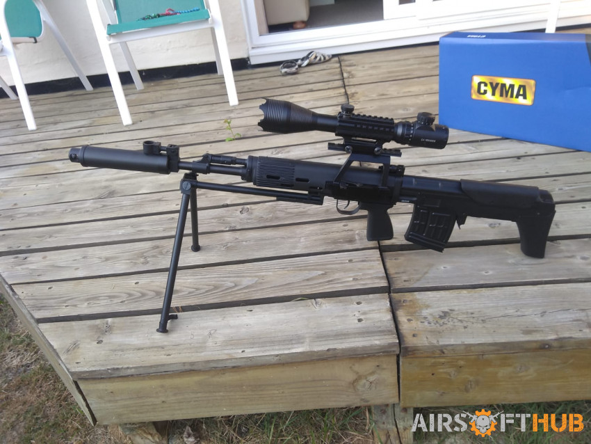 Cyma sniper rifle - Used airsoft equipment