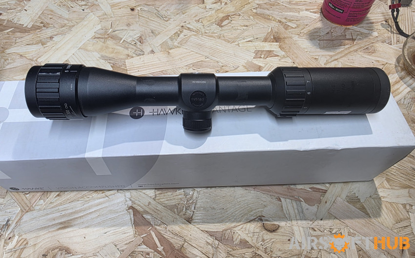 Hawke Vantage 2-7x32 AO: Mil D - Used airsoft equipment
