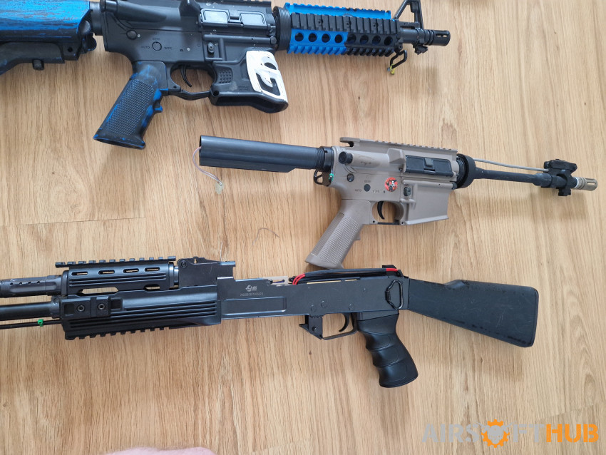 Use for parts/M4 works but not - Used airsoft equipment