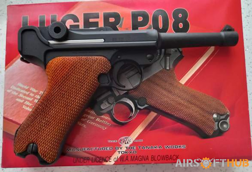 LUGAR P08 PISTOL. - Used airsoft equipment