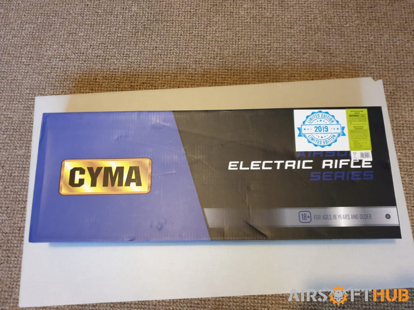 CYMA CM041 BLUE EDITION, NEW - Used airsoft equipment
