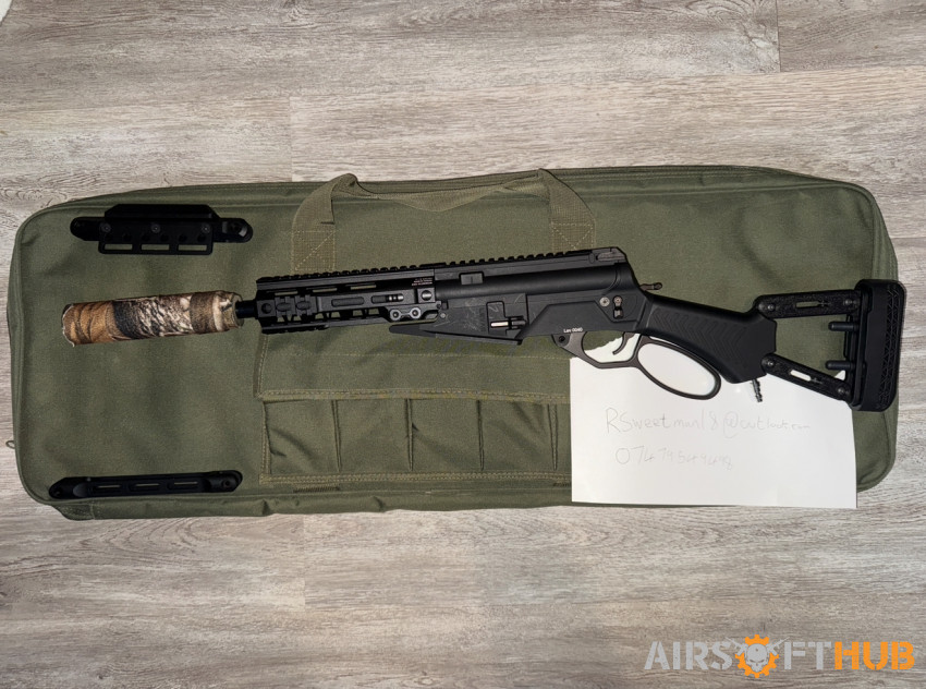 Full Upgraded G&G Levar HPA - Used airsoft equipment