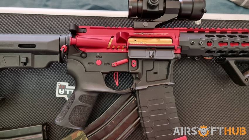 APS ASR-120 Red Dragon Custom - Used airsoft equipment