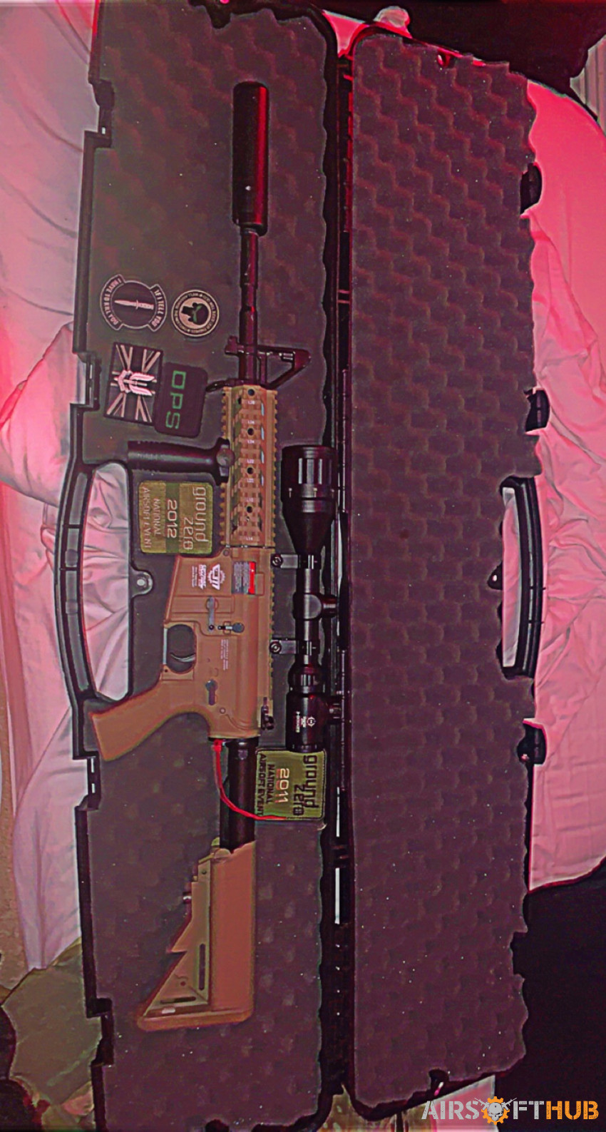 Fire hawk and M4 Raider - Used airsoft equipment