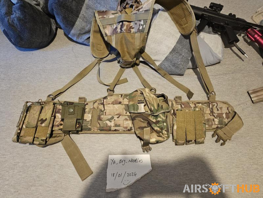 Loads of gear - Used airsoft equipment