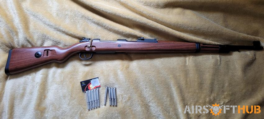 DB KAR98K WWII (FAUX WOOD) - Used airsoft equipment