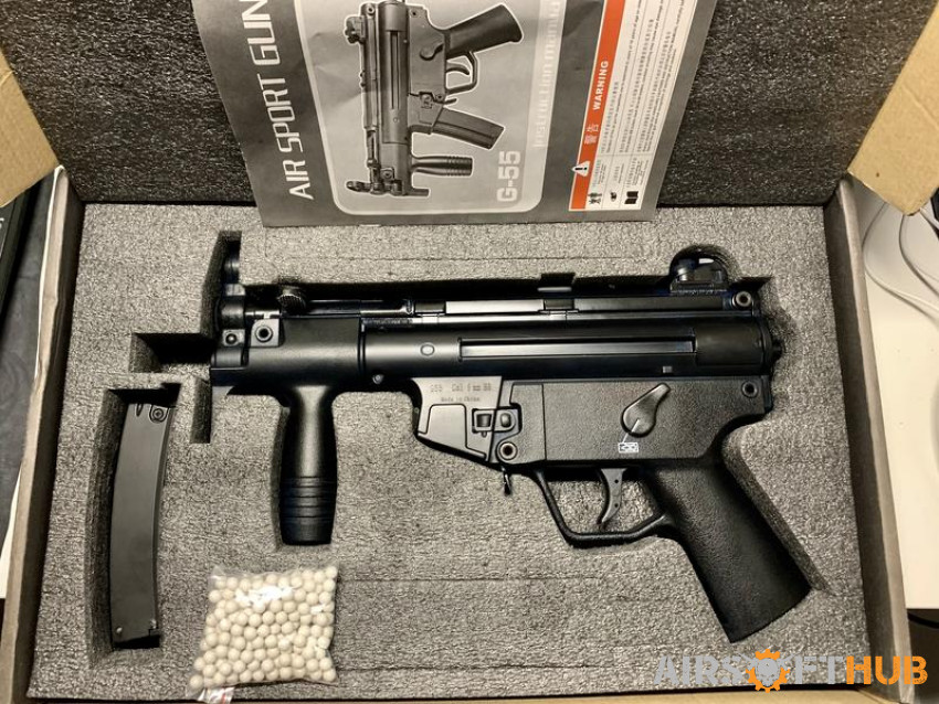 Well G55 mp5 GBB - Used airsoft equipment
