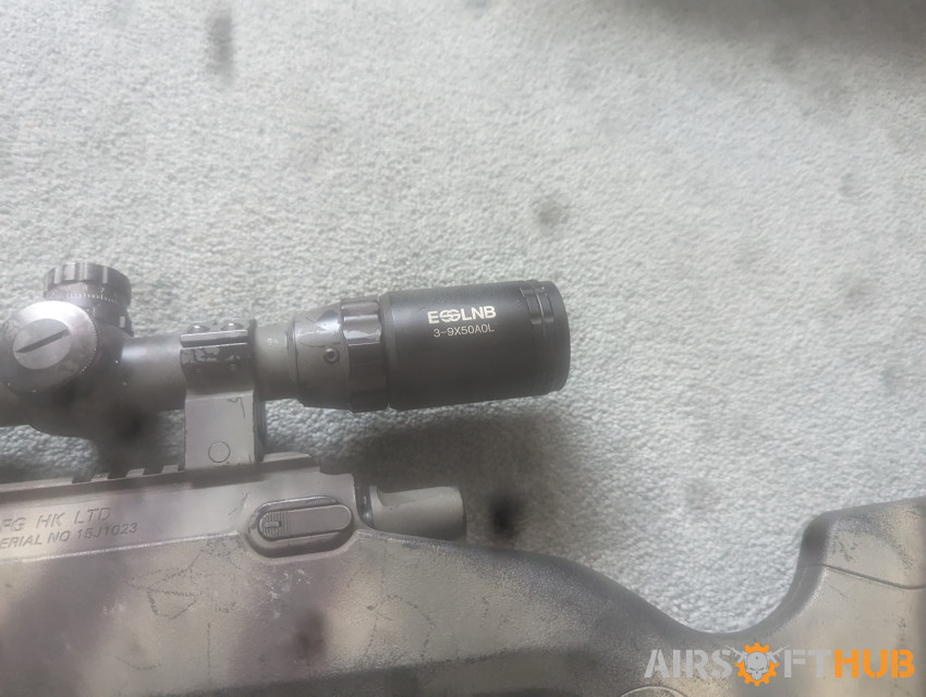 AS01 sniper UPgraded - Used airsoft equipment