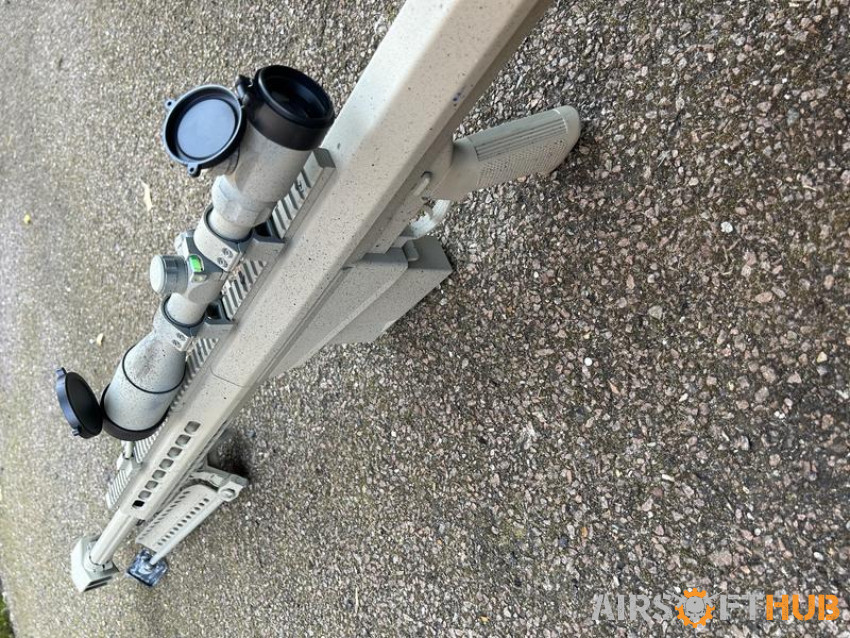 G31 Barrett M82A1 SOCOM 50 Cal - Used airsoft equipment