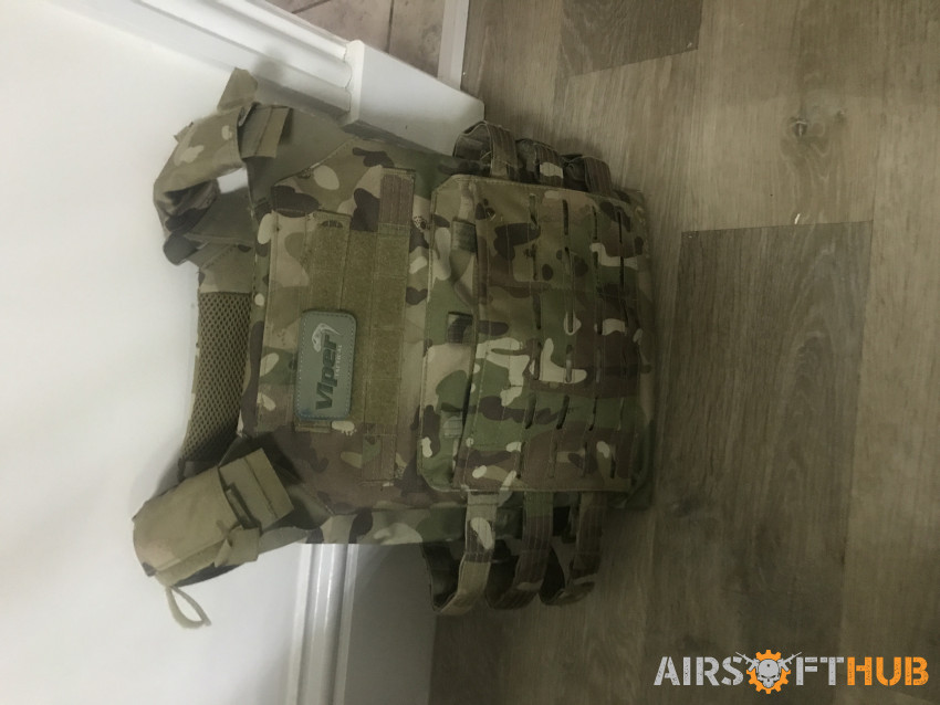 Viper Multicam Plate Carrier - Used airsoft equipment