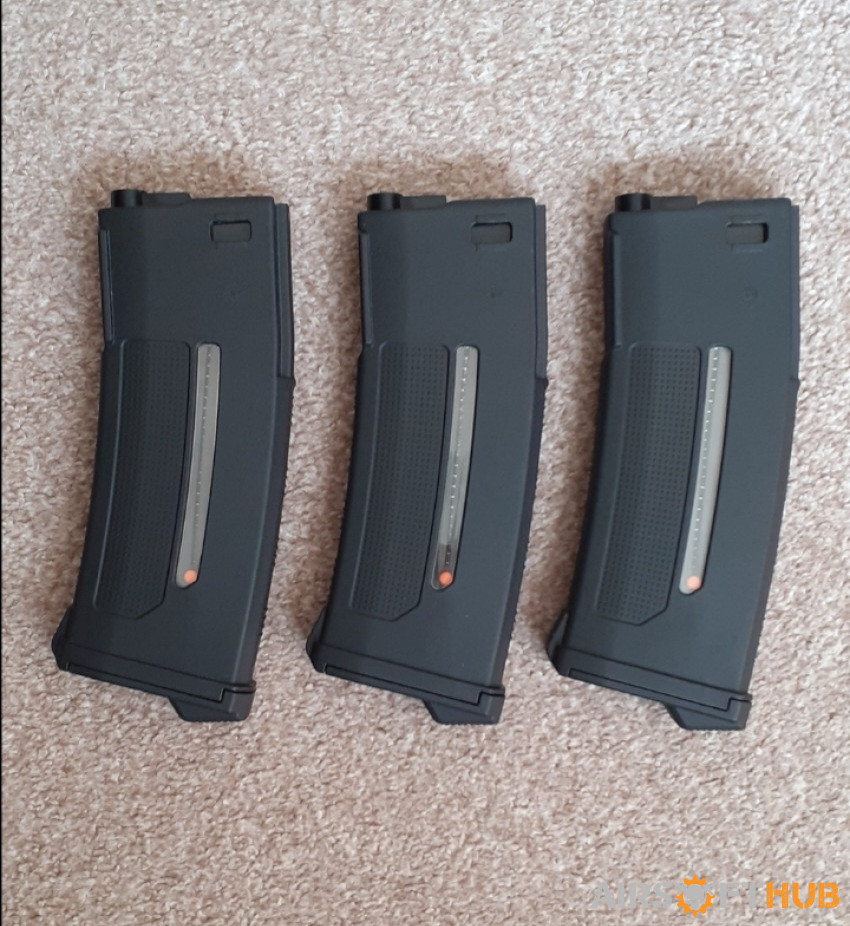 3 x PTS EPM1 mags - Used airsoft equipment