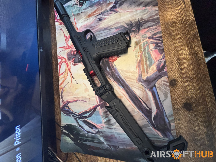AAP-01 SMG UPGRADED - Used airsoft equipment