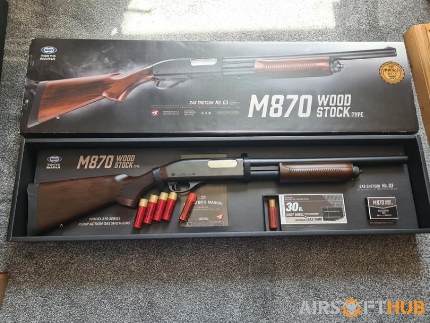 Tokyo marui m870 shotgun - Used airsoft equipment