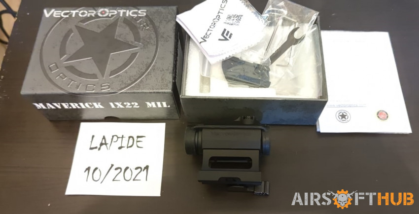 Vector Optics Maverick 1x22 MI - Used airsoft equipment