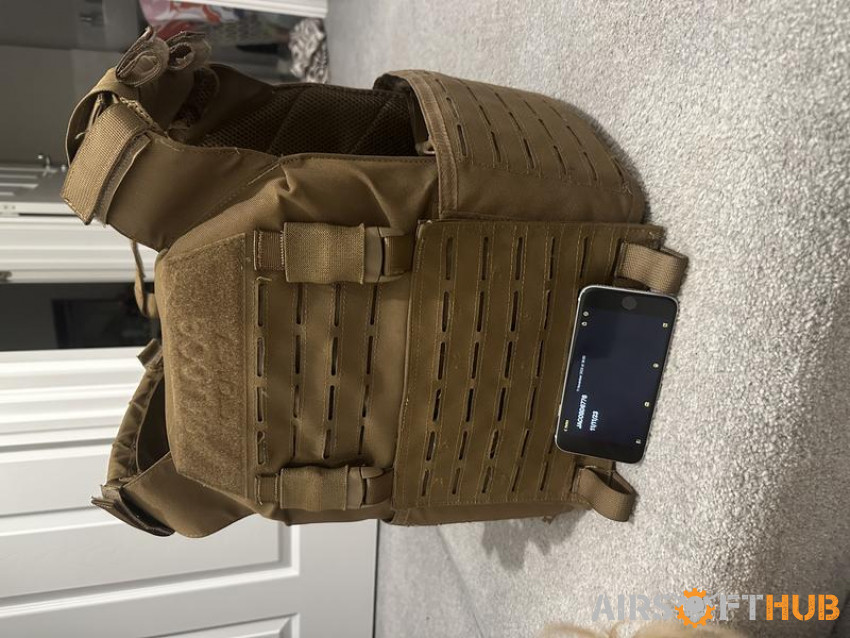 Bulldog plate carrier+drop pch - Used airsoft equipment