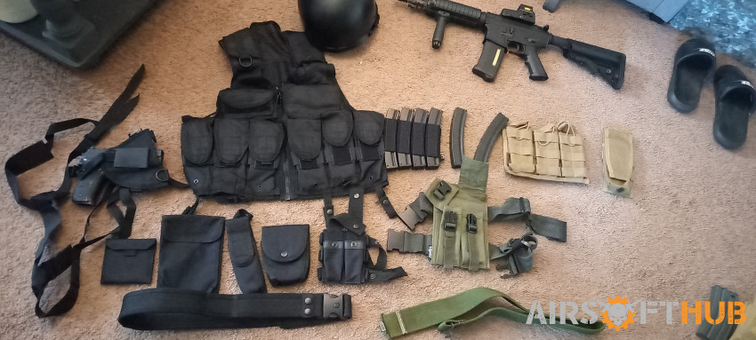 Items, warrior assault, viper - Used airsoft equipment