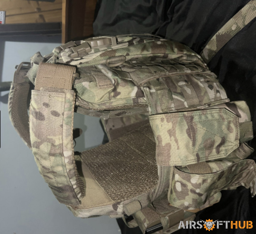 Dcs warrior plate carrier - Used airsoft equipment