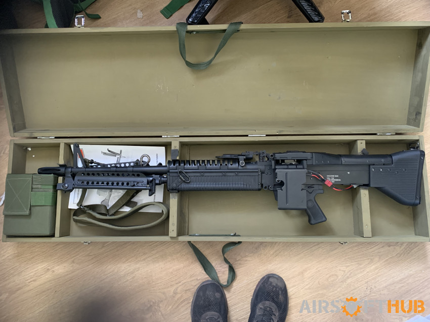 A&K M60 - Used airsoft equipment