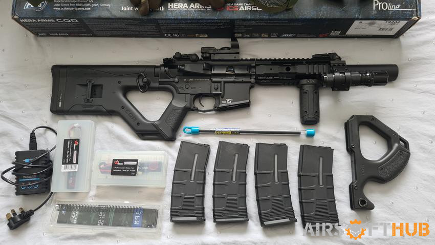 ASG Hera Arms CQR SSS + Kit - Used airsoft equipment