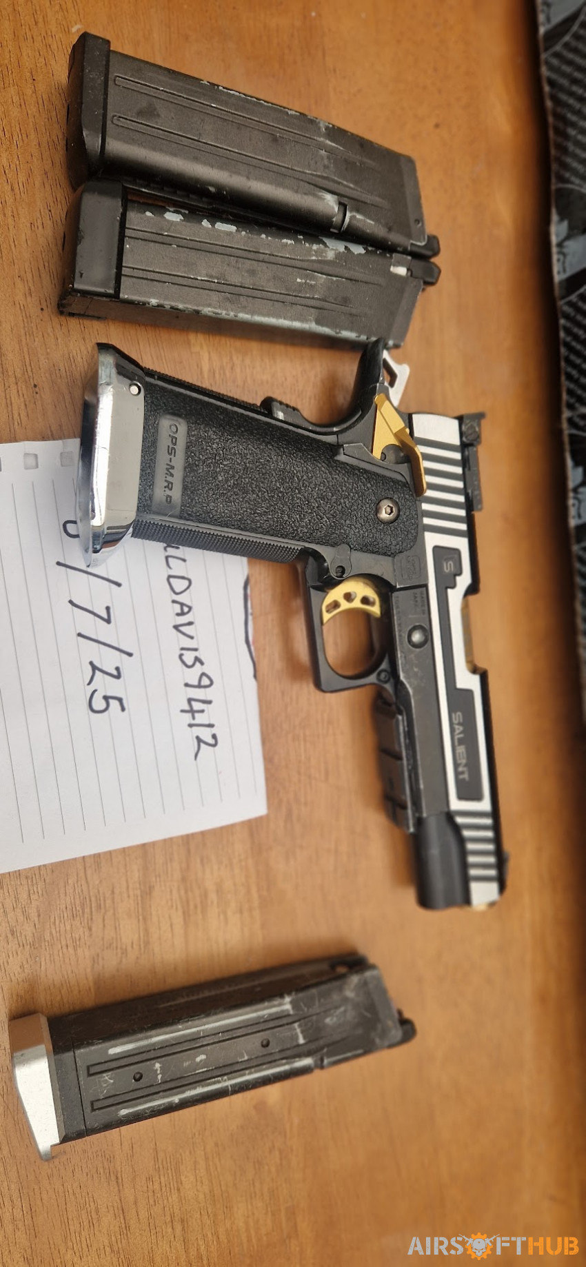 Tokyo Marui Modded Hi-Cappa - Used airsoft equipment