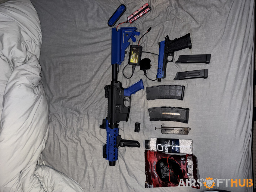 Nuprol electric airsoft rifle - Used airsoft equipment