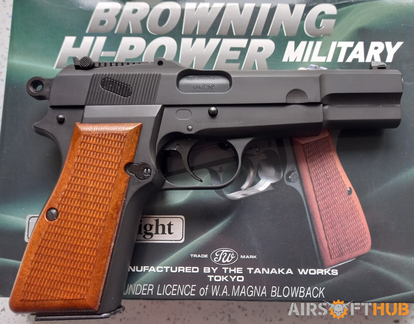 BROWNING HI -POWER. - Used airsoft equipment