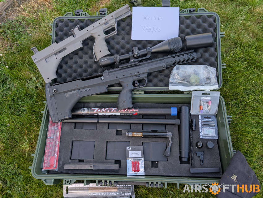 Upgraded Silverback SRS - Used airsoft equipment