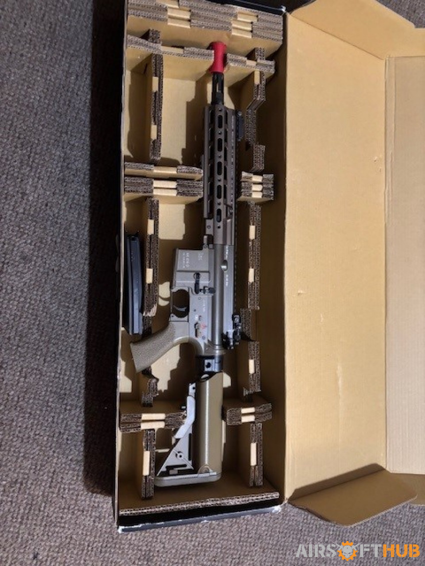 HK T416 Delta (Dark Earth) - Used airsoft equipment