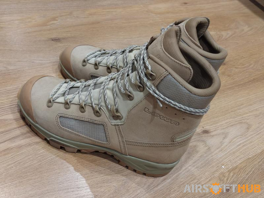 LOWA Elite Desert Boots 10.5 - Used airsoft equipment